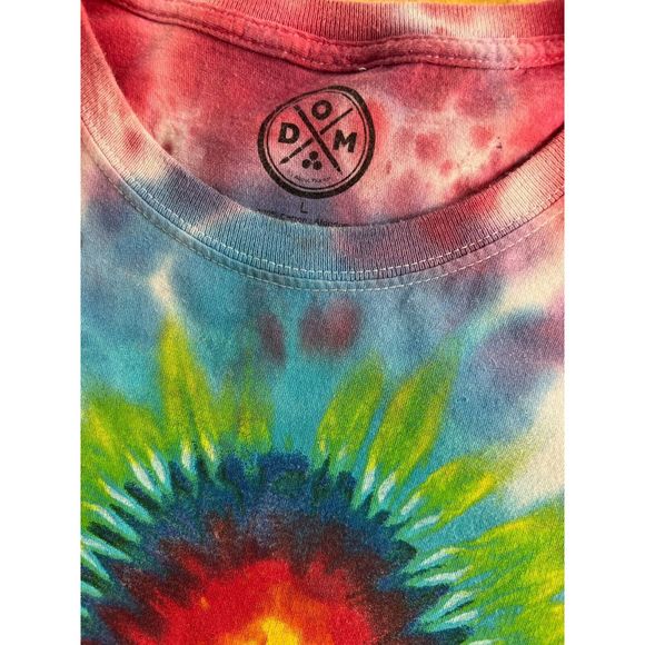 Graphic Mens T Shirt Trippy Tie Dye Shroom Shirt Mushrooms Hippie 90s Retro - Picture 5 of 11